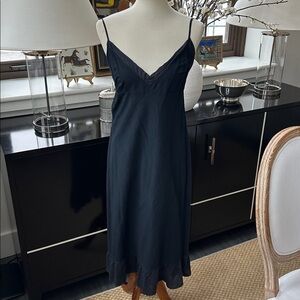 Vintage Dosa Black Cotton Slip Dress Dosa Size 3 / US M